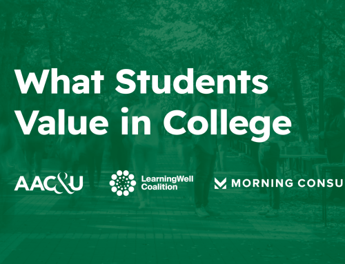 Survey Shows Students Go to College to Gain Personal Growth as Well as Career Advancement